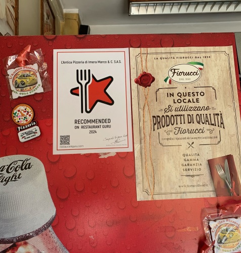 L'Antica Pizzeria di Imera Marco & C. S.A.S. award