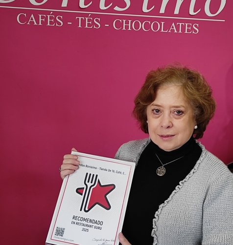 TIENDAS BONISIMO - Tienda de té, café, especias y chocolates. award