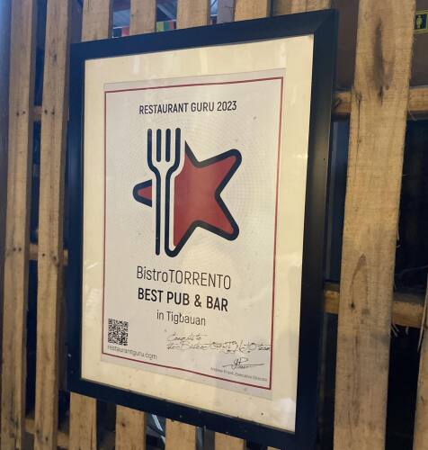 BistroTORRENTO award