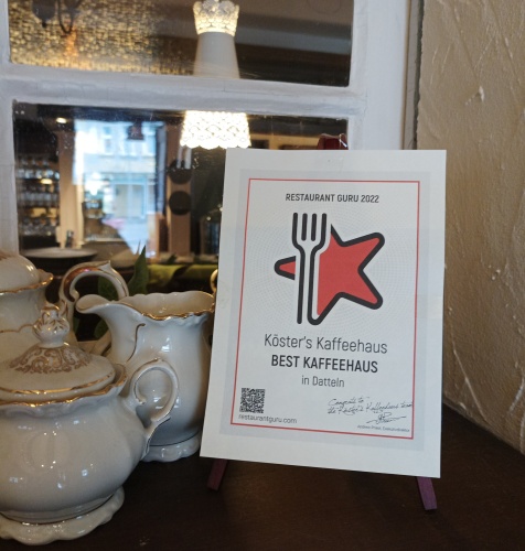 Köster's Kaffeehaus award