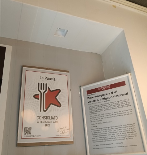 La Puccia award