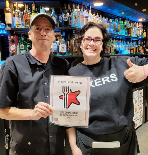 Mixers Bar & Lounge award