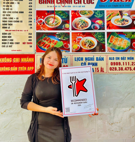 O Hiền Bánh Canh Cá Lóc Diên Sanh Quảng Trị award