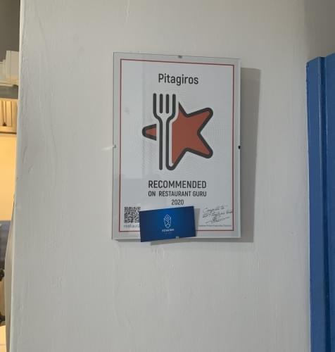 Pitagiros award