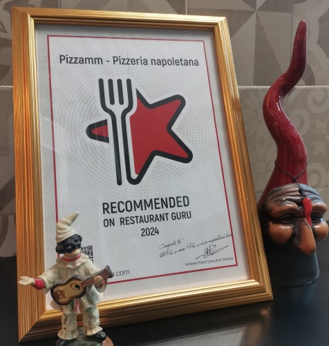 Pizzamm - Pizzeria napoletana award