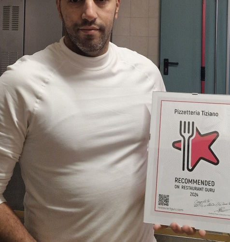 Pizzeria Tiziano award