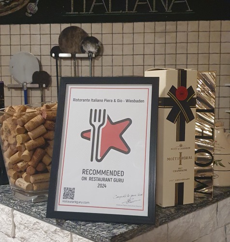 Ristorante Italiano Piera & Gio - Wiesbaden award