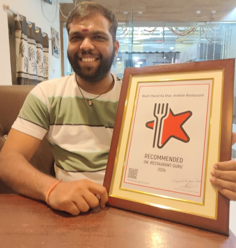 Waah! Mandi Ka Ghar, Arabian Restaurant award