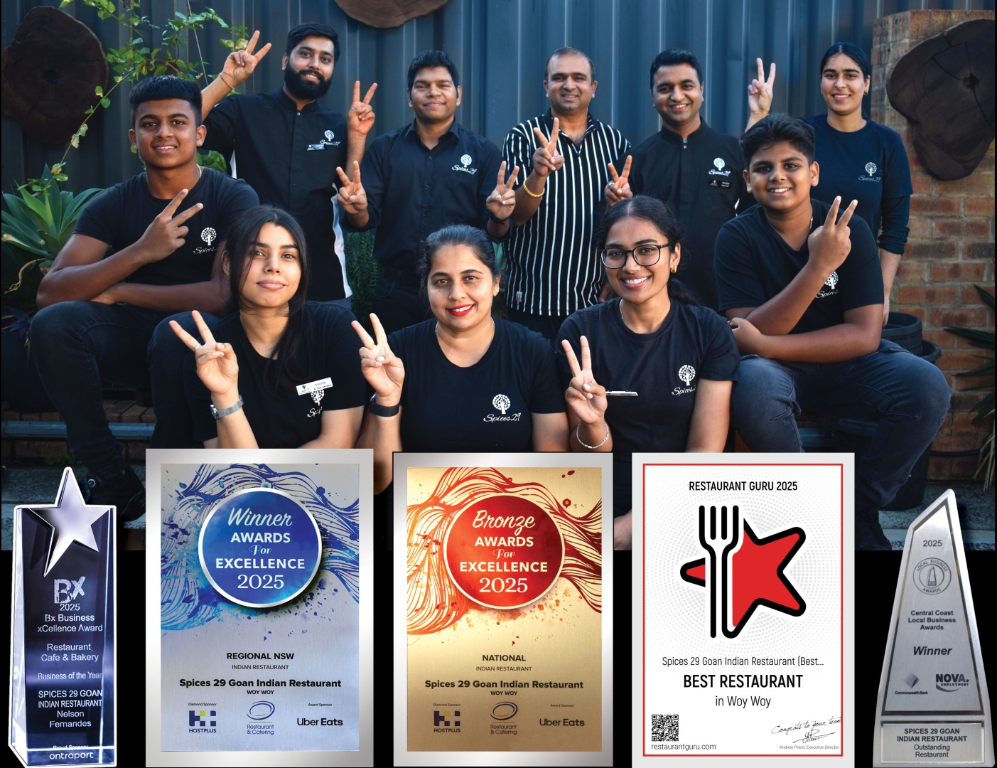 ‘Spices 29’ awarded 3rd best Indian restaurant in Australia
